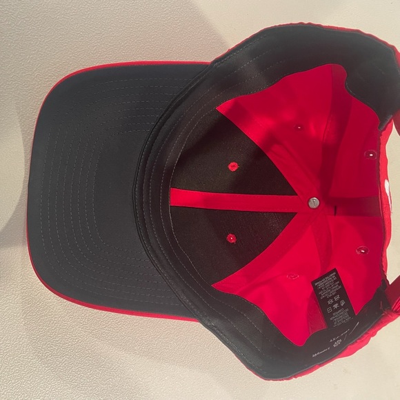 Nike Dri-Fit Unisex Adult Legacy91 Tech Red Athletic Golf Hat 1 Size NWT - Picture 6 of 7